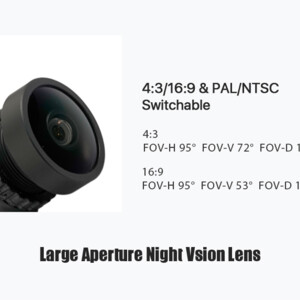 Камера FPV Foxeer Mini Cat 4 1200TVL 1 3  CMOS 0 0001lux