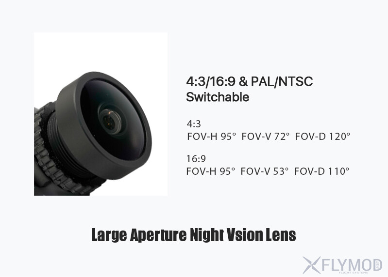 Камера FPV Foxeer Mini Cat 4 1200TVL 1 3  CMOS 0 0001lux
