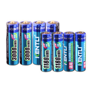 Аккумуляторные батарейки kentli aaa 1180mah li kentli lithium 1 5v rechargeable мизинчиковые