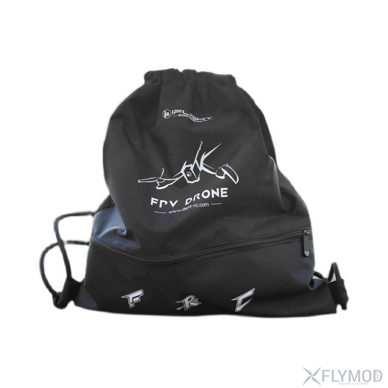 iflight fpv outdoor travel leisure cloth bag storage double shoulder drawstring pockets лёгкая сумка