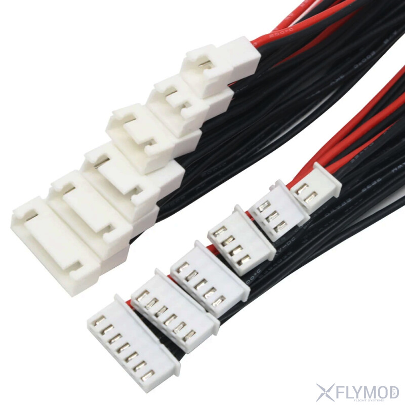 battery balance charge male and female plug extension cable Удлинитель балансировочного кабеля jstxh wire для балансира
