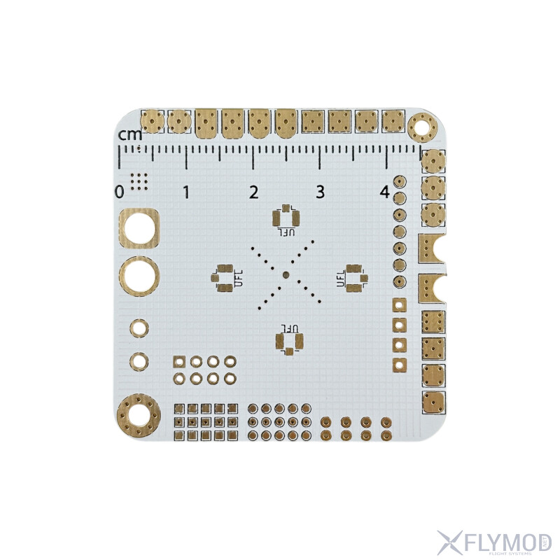 Плата FlyMod для практики пайки Practice board