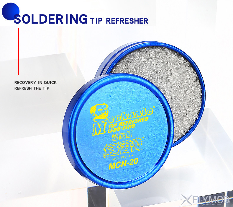 Восстановитель паяльных жал mechanic tip refresher mcn-8 активатор Очищающий крем реактиватор флюс