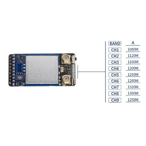 Приймач SKYZONE 1 2GHz Diversity на 9 канал в для SKY04 COBRA