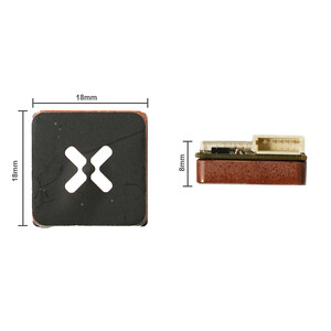 Міні GPS модуль Foxeer M10Q-120 5883 з компасом   M10Q 180 V2 розміри
