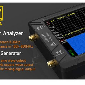 Аналізатор спекру частот TinySA Ultra 4  100k 5 3GHz
