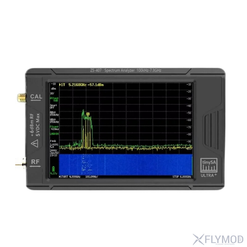 Аналізатор спекру частот TinySA Ultra   Ultra  ZS407 100k 5 3 GHz   7 3 GHz