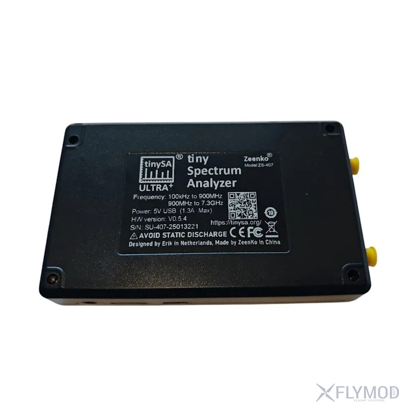 Аналізатор спекру частот TinySA Ultra   Ultra  ZS407 100k 5 3 GHz   7 3 GHz
