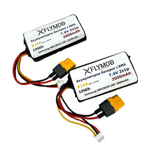 Акумулятор Flymod 2600mAh 7 4V 2S Li-ion XT60