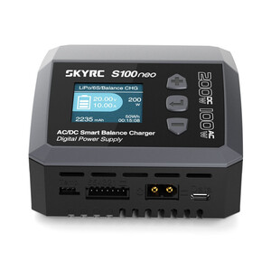 Зарядний пристрій SkyRC S100 Neo LiPo 1-6s DC AC