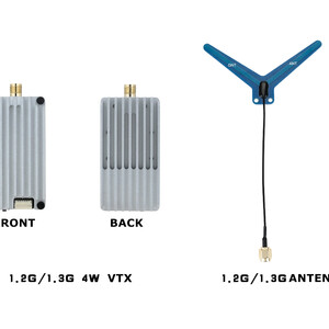 Відео передавач Rush 1 3GHz 4W VTX на 8 каналів