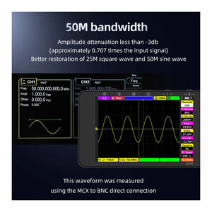 Міні цифровий осцилограф DS100 50М