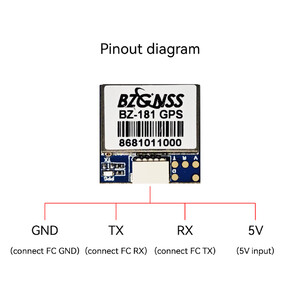 GPS-модуль позиціонування з подвійним протоколом з компасом BZGNSS BZ-121 BZ-181 BZ-251