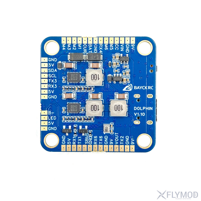 Контролер польоту BayckRC Dolphin AT32F435 3-6S