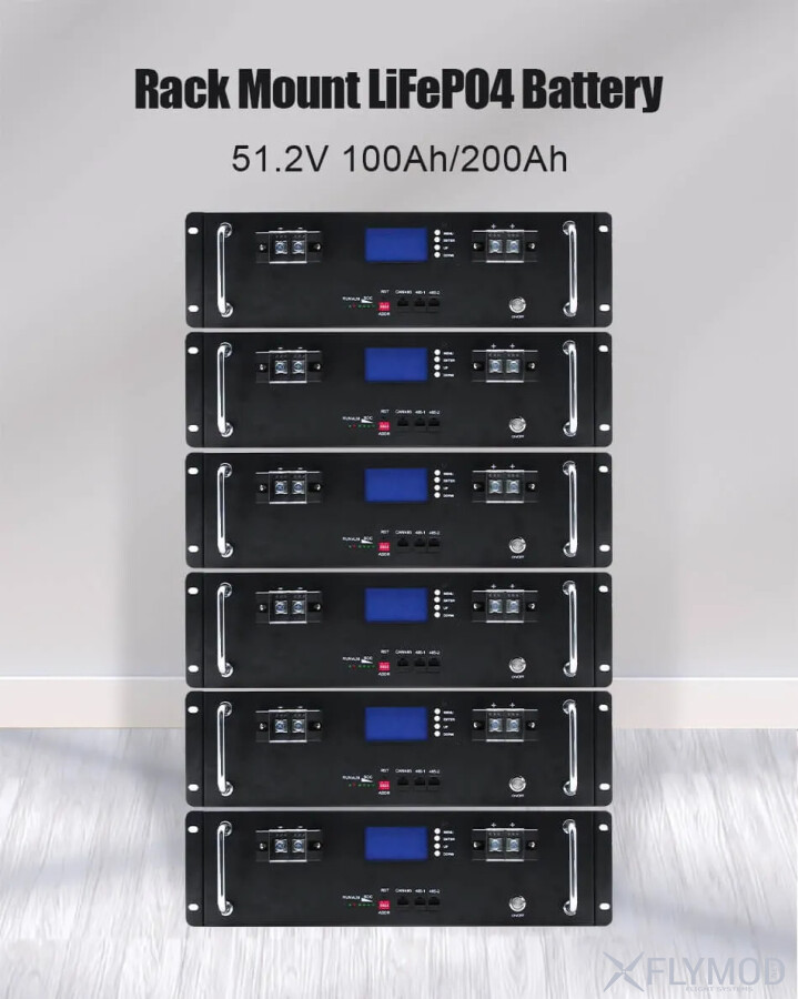 Літі вий акумулятор LiFePO4 Easun 6000  Циклів 51 2v 100Ah 5KW