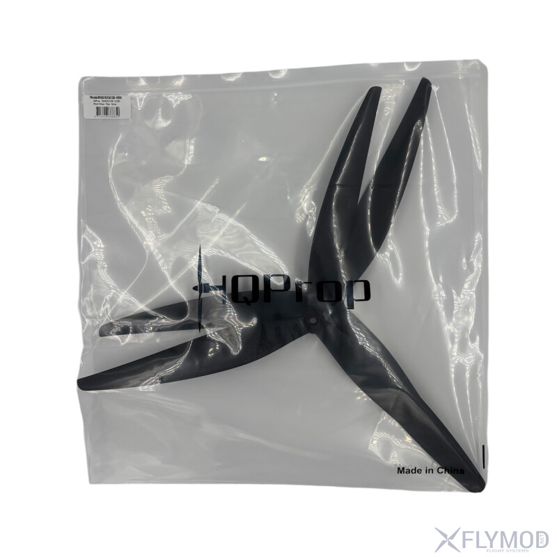 Пропелери HQProp 16X8X3 Reinforced Nylon  3 лопаті  Пара CW CCW