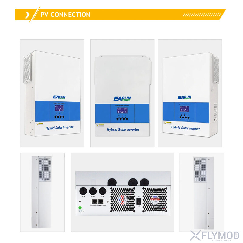 Автономний інвертор EASUN 6 2KW 6 2KP 120А з WiFi