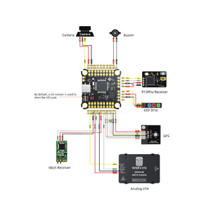 Стек контролю польоту FlyFishRC F405 V1 2 ESC 60A 30x30мм