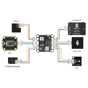 Стек контролю польоту FlyFishRC F405 V1 2 ESC 60A 30x30мм