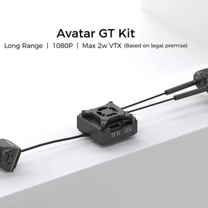 Комплект цифрової системи CADDXFPV Walksnail Avatar GT KIT з гіроскопом на 2 антени