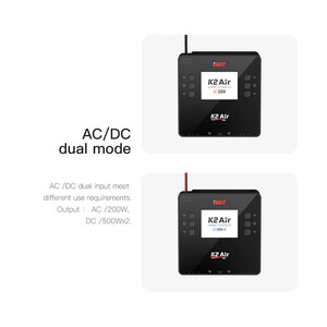 Зарядний пристрій ISDT K2 Air Lipo AC DC 200W 500W x 2 20A Bluetooth