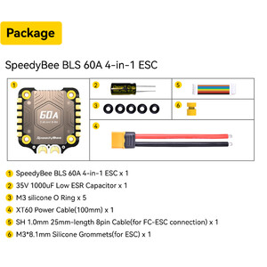 Регулятор швидкості SpeedyBee BLS 60A 30 x 30 4 в 1 ESC