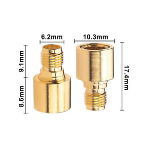 Коаксіальний RF адаптер SMA female Quick SMA male
