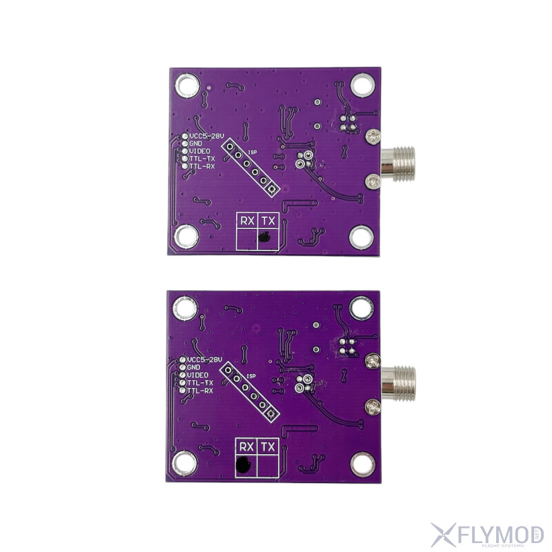 Модуль приема-передачи видео и SBUS сигнала через FC оптику TX RX UART TTL SBUS