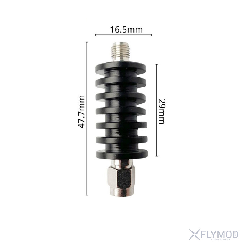 Коаксіальний фіксований атенюатор 10W DC 6GHz 6dB 10dB 20dB 30dB