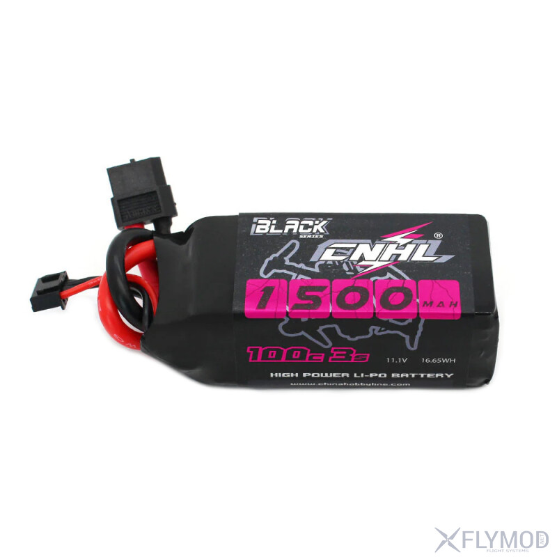 Акумулятор CNHL Black Series 1500mAh 11 1V 3S 100C Lipo