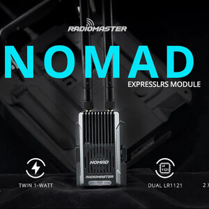 Модуль передавача RadioMaster Nomad Gemini Xrossband ExpressLRS 2 4GHz 900MHz Dual 1W