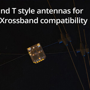 Приймач Radiomaster XR4 Gemini Xrossband Dual-Band ExpressLRS 2 4GHz 900MHz