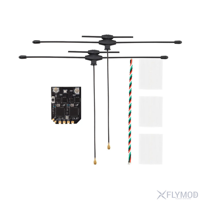 Приймач Radiomaster XR4 Gemini Xrossband Dual-Band ExpressLRS 2 4GHz 900MHz