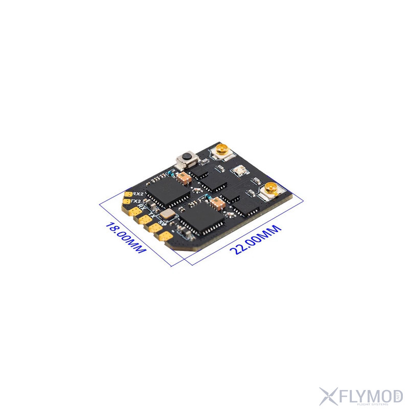 Приймач Radiomaster XR4 Gemini Xrossband Dual-Band ExpressLRS 2 4GHz 900MHz