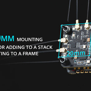 Приймач RadioMaster DBR4 Xross Gemini ExpressLRS Dual Band 2 4GHz 900MHz