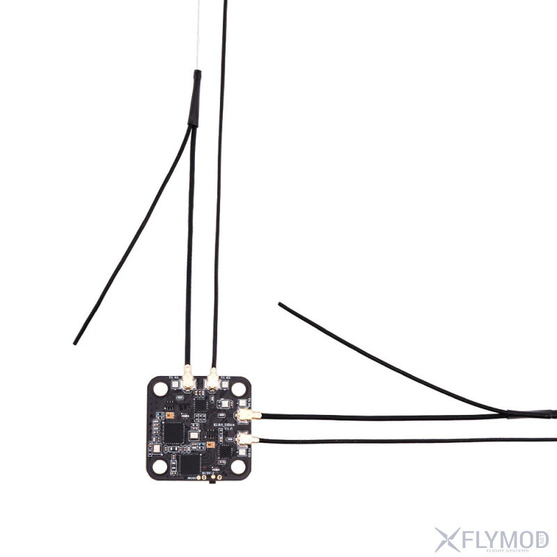 Приймач RadioMaster DBR4 Xross Gemini ExpressLRS Dual Band 2 4GHz 900MHz