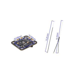 Приймач RadioMaster DBR4 Xross Gemini ExpressLRS Dual Band 2 4GHz 900MHz