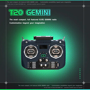 Апаратура радіокерування Jumper T20 V2 Gemini ELRS 2 4G