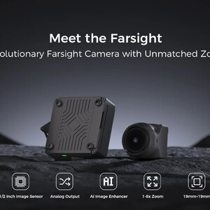 Аналогова Zoom камера Caddx Farsight 1500TVL 1 2  4 3
