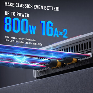 Зарядний пристрій ToolkitRC M6DAC V2 AC 200W DC 800W 65W