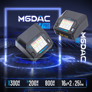 Зарядний пристрій ToolkitRC M6DAC V2 AC 200W DC 800W 65W