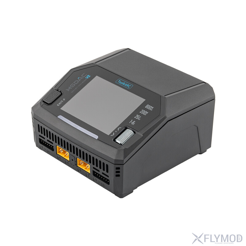 Зарядний пристрій ToolkitRC M6DAC V2 AC 200W DC 800W 65W