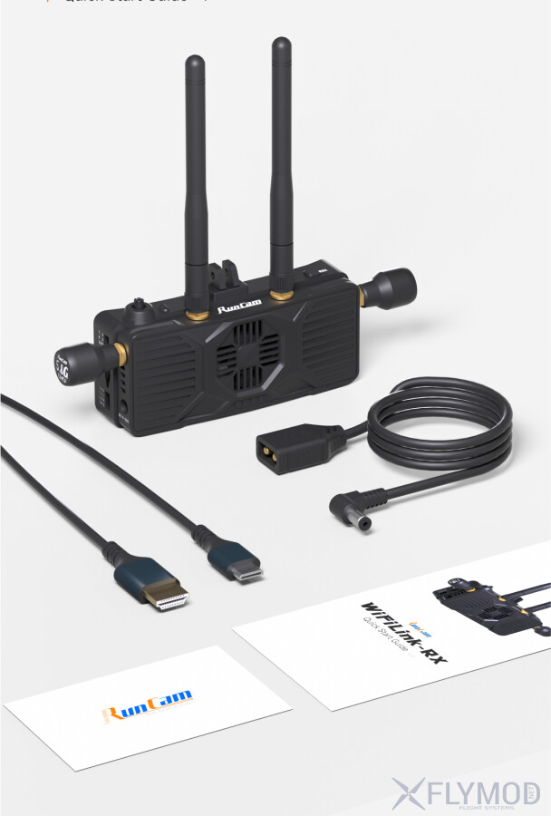 Відеоприймач RunCam WiFiLink-RX Digital HD Receiver Support OpenIPC   Ruby System VTX