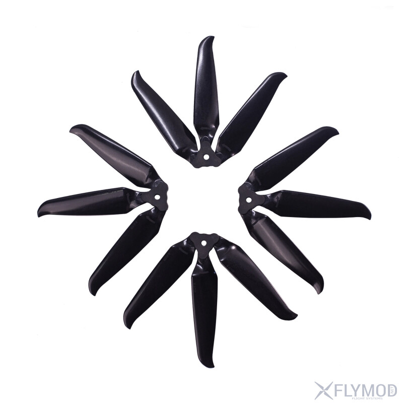 Пропелери Gemfan F8041 на 3 лопаті   2 пари CW   CCW