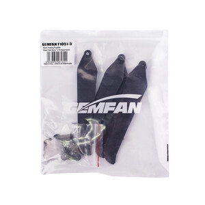 Пропелери Gemfan F1051 на 3 лопаті   Пара 1CW   1CCW