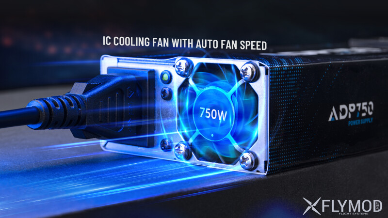 Блок живлення ToolkitRC ADP750 750W XT60