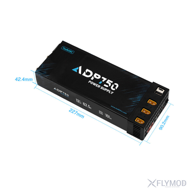 Блок живлення ToolkitRC ADP750 750W XT60