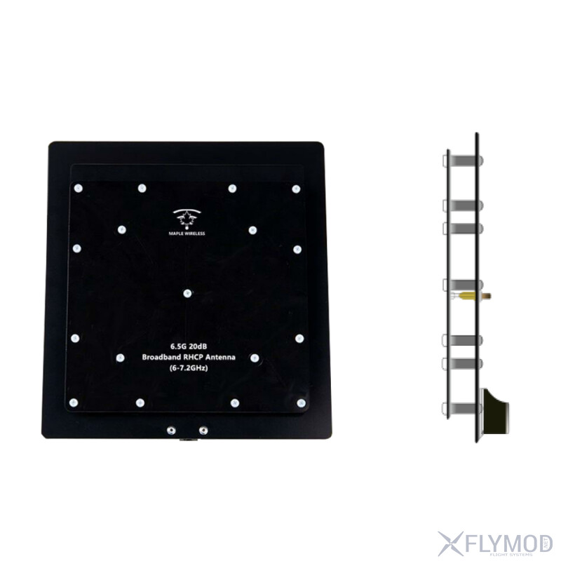Спрямована патч антена Broadband Maple Wireless 6 5G 20dB RHCP