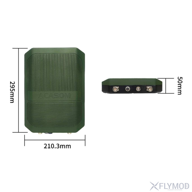 Бустер антенний підсилювач сигналу ACASOM ROC-6 2 4G 5 2G 5 8G Triband 20W