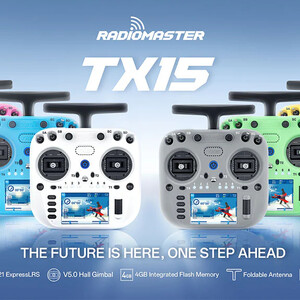Апаратура радіокерування RadioMaster TX15 2 4GHz   Sub-G 900MHz 16CH